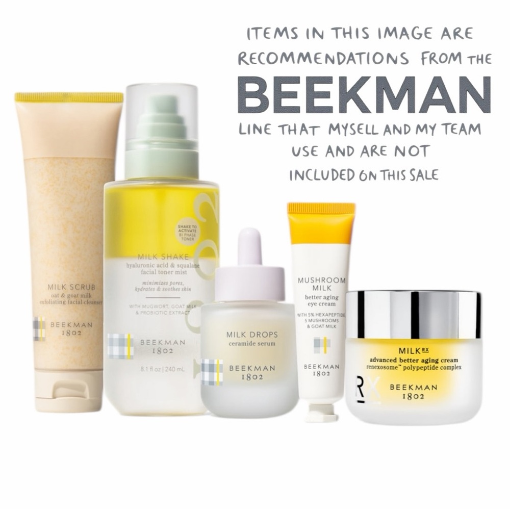 Beekman 1802 Pure Goat Milk Skincare Gift Set Hand Cream Soap Body Cream NWOT - Picture 3 of 6